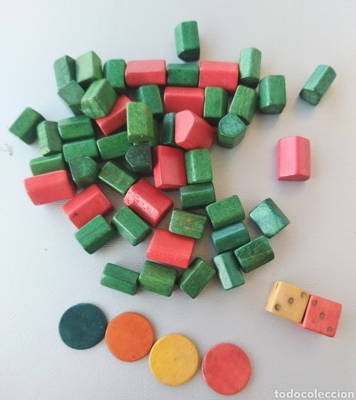 Juegos de mesa: Antiguo juego de Pal&eacute;. - Foto 4