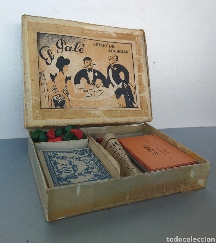 Juegos de mesa: Antiguo juego de Pal&eacute;. - Foto 3