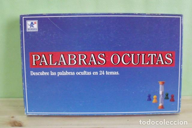 Juegos de mesa: Juego Mesa Palabras Ocultas - Borr&aacute;s - Foto 2