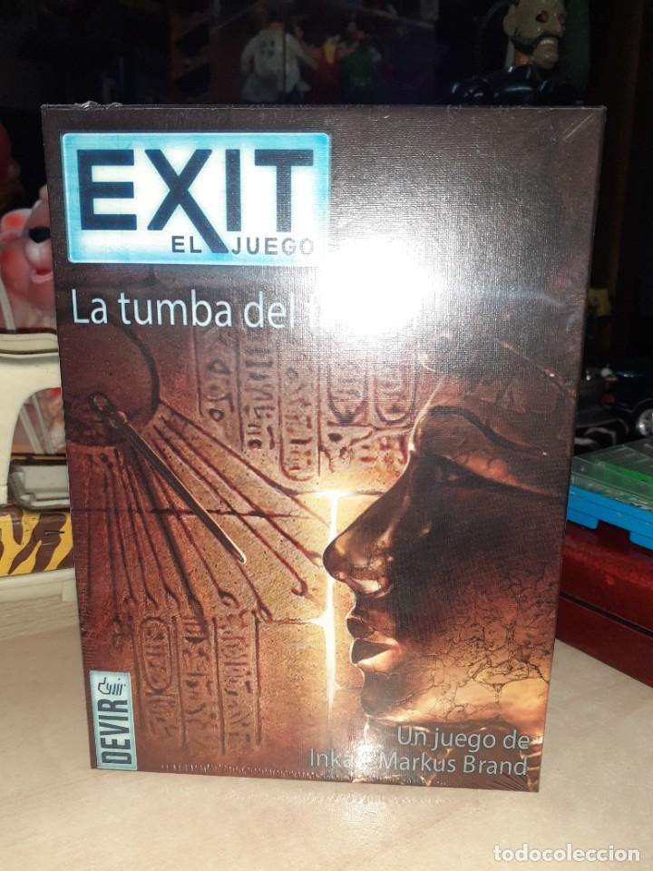 Juegos de mesa: EXIT El juego.La tumba del Fara&oacute;n. Scape Room.2016. - Foto 1