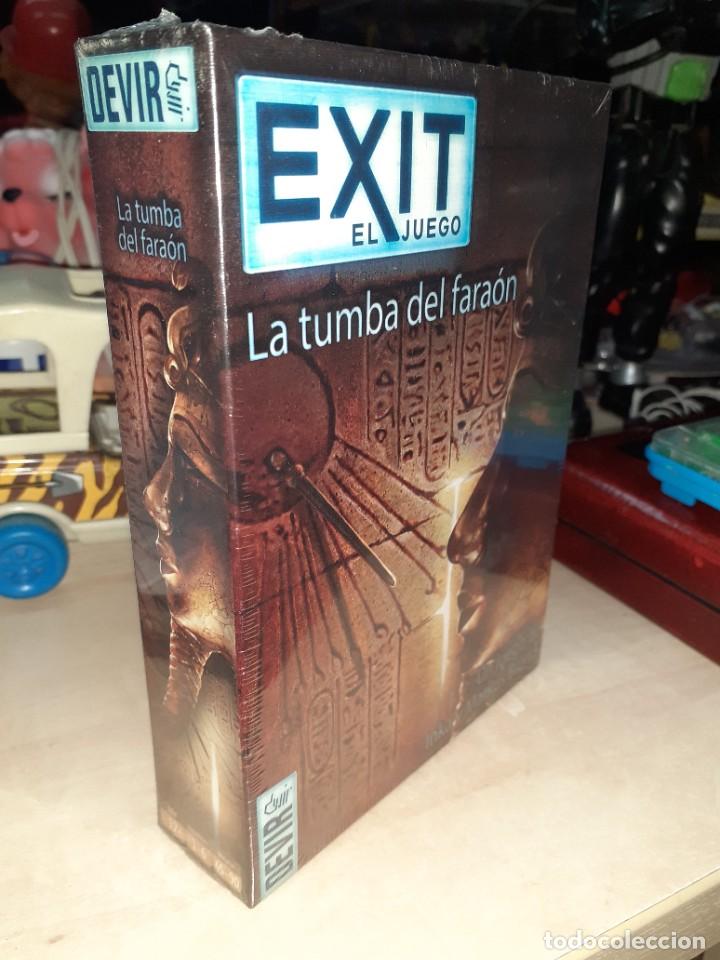 Juegos de mesa: EXIT El juego.La tumba del Fara&oacute;n. Scape Room.2016. - Foto 2