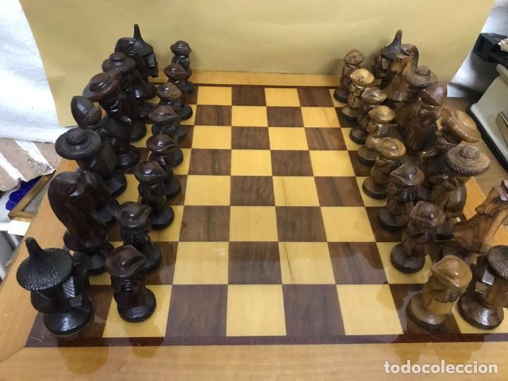 Juegos de mesa: Espectacular Ajedrez de madera - Foto 4