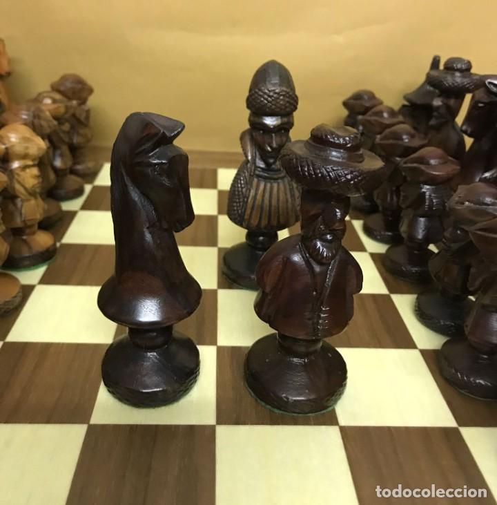 Juegos de mesa: Espectacular Ajedrez de madera - Foto 7