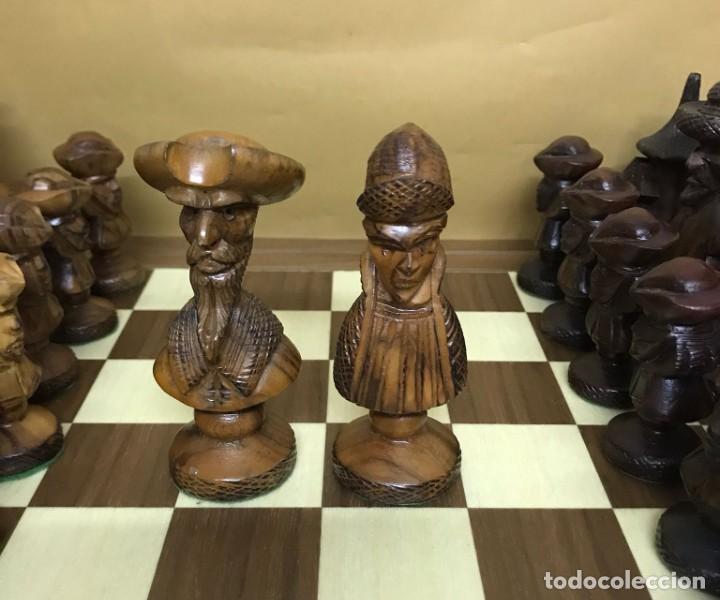 Juegos de mesa: Espectacular Ajedrez de madera - Foto 9