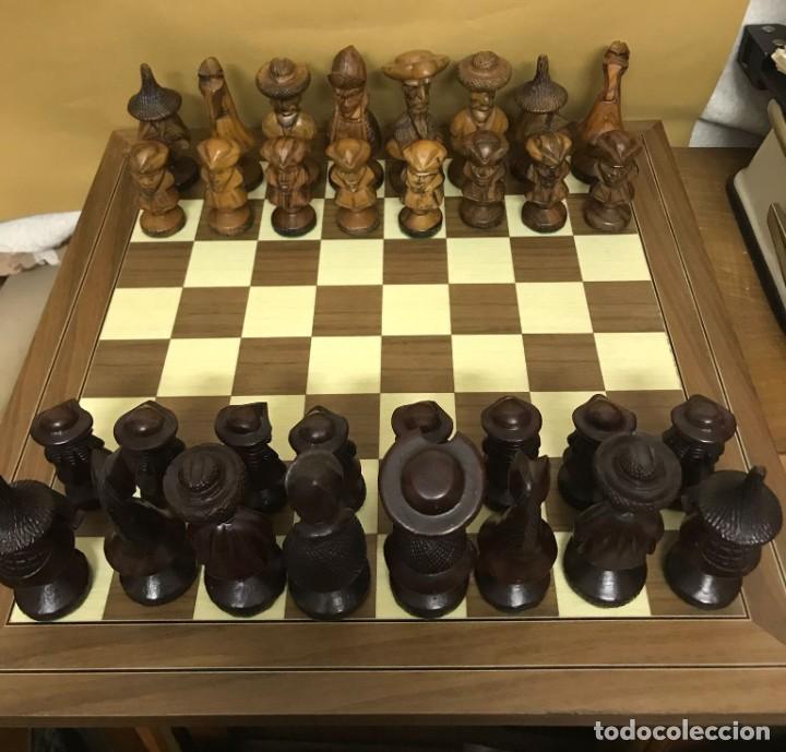 Juegos de mesa: Espectacular Ajedrez de madera - Foto 10