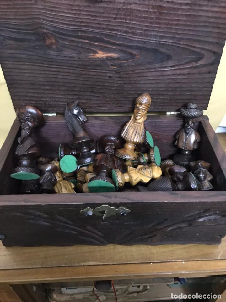 Juegos de mesa: Espectacular Ajedrez de madera - Foto 11