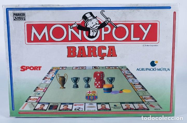 Juegos de mesa: Monopoly Bar&ccedil;a Parker Agrupaci&oacute; M&uacute;tua - Foto 1
