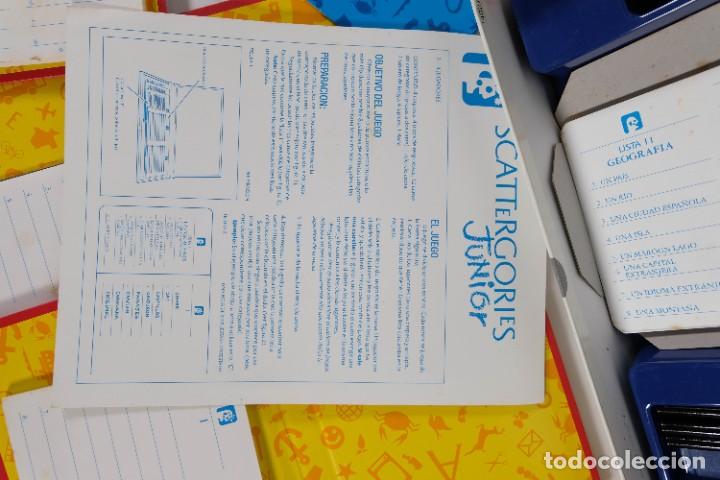 Juegos de mesa: Scattergories Junior 1990 - Foto 4