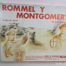 Juegos de mesa: ANTIGUO JUEGO DE MESA NAC ROMMEL Y MONTGOMERY. Lote 312508228