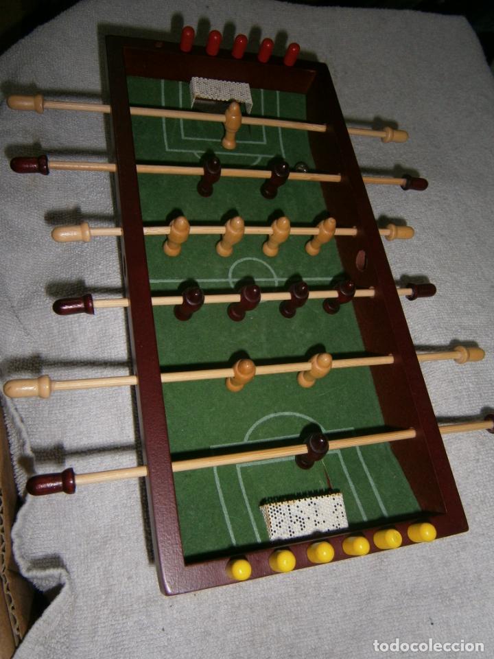 Juegos de mesa: MINI FUTBOLIN EN SU CAJA - Foto 3