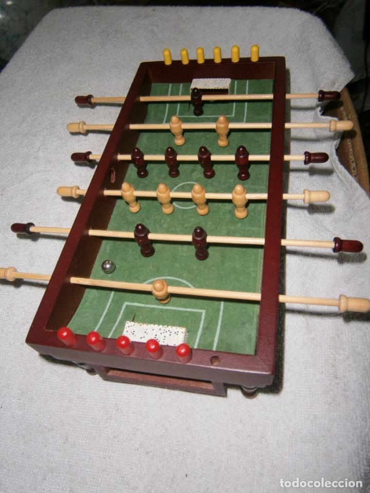 Juegos de mesa: MINI FUTBOLIN EN SU CAJA - Foto 4