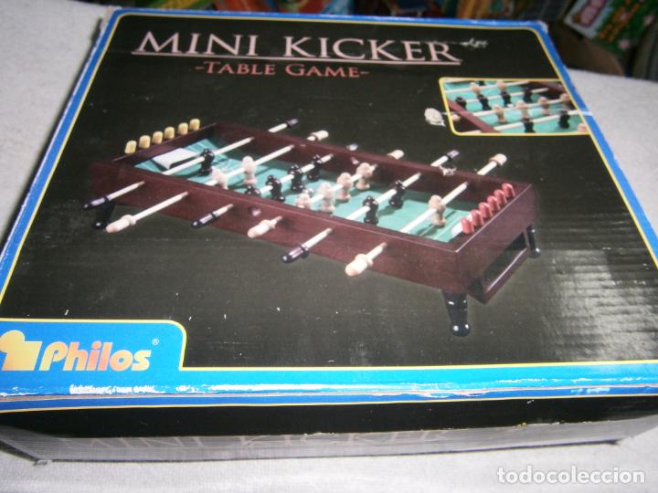 Juegos de mesa: MINI FUTBOLIN EN SU CAJA - Foto 1