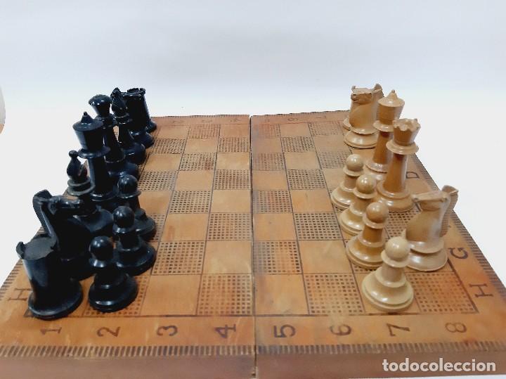 Juegos de mesa: Salvage Ajedrez De Madera Y Backgammon - Foto 4