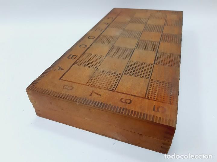 Juegos de mesa: Salvage Ajedrez De Madera Y Backgammon - Foto 18