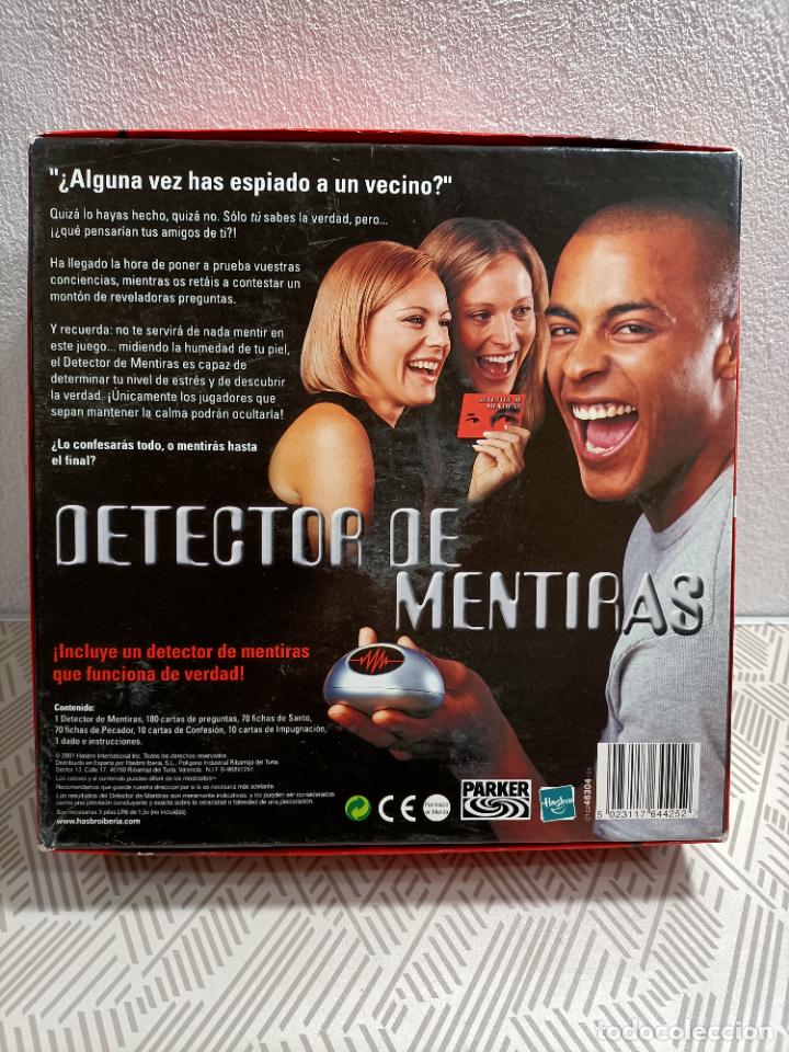 Juegos de mesa: Antiguo juego de mesa Detector de mentiras - Foto 5