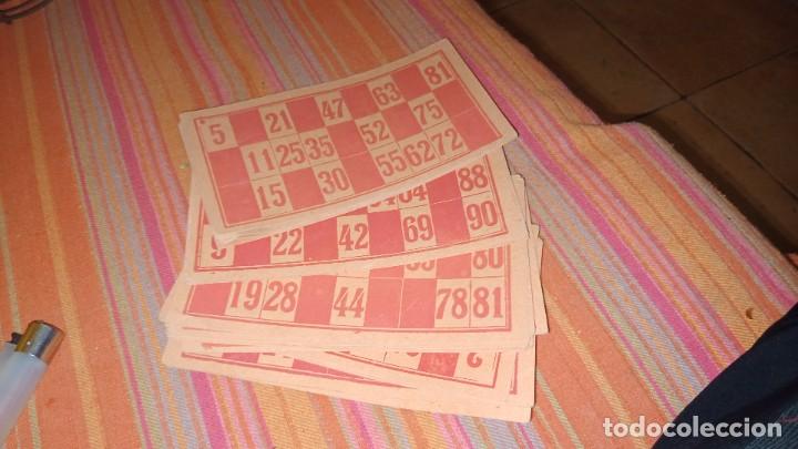 Juegos de mesa: Bingo antiguo, bolas y cartones - Foto 7