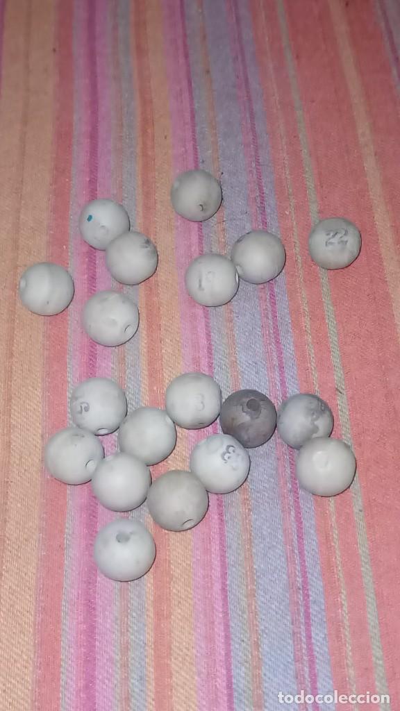 Juegos de mesa: Bingo antiguo, bolas y cartones - Foto 10
