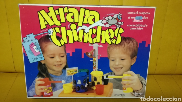 Juegos de mesa: ATRAPA CHINCHES DE FAMOSA - Foto 1