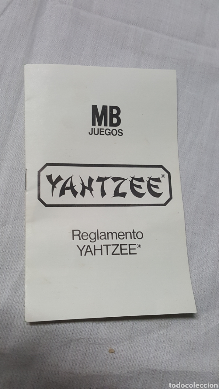 Juegos de mesa: JUEGO YAHTZEE DE MB Ref. 4502 - Foto 8