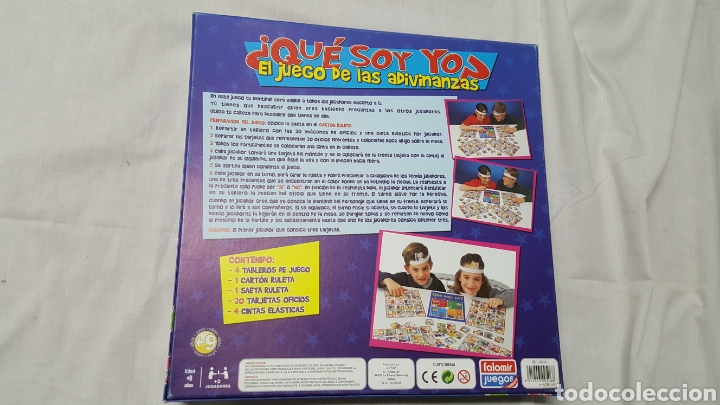 Juegos de mesa: JUEGO &iquest;QU&Eacute; SOY YO? DE FALOMIR Ref.9506 - Foto 4