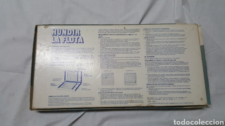 Juegos de mesa: JUEGO HUNDIR LA FLOTA DE MB Ref. 4550 - Foto 8