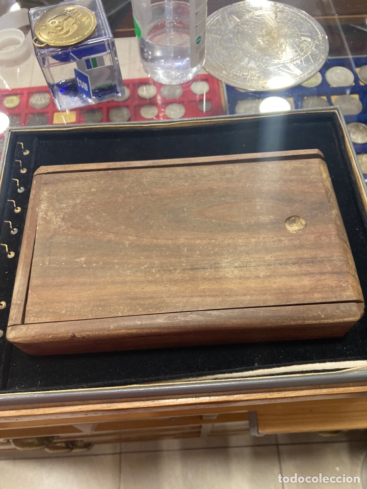 Juegos de mesa: Antiguo domin&oacute; echo de ra&iacute;z - Foto 1