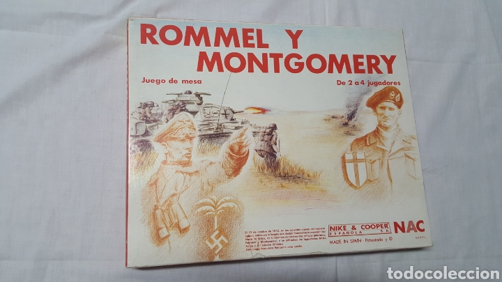 Juegos de mesa: JUEGO ROMMEL Y MONTGOMERY DE NAC Ref. #014 - Foto 2