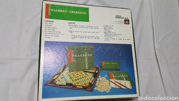 Juegos de mesa: JUEGO PALABRAS CRUZADAS DE DINOVA Ref. D-703 - Foto 5