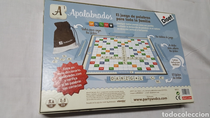 Juegos de mesa: JUEGO APALABRADOS DE DISET Ref. 46931 - Foto 6
