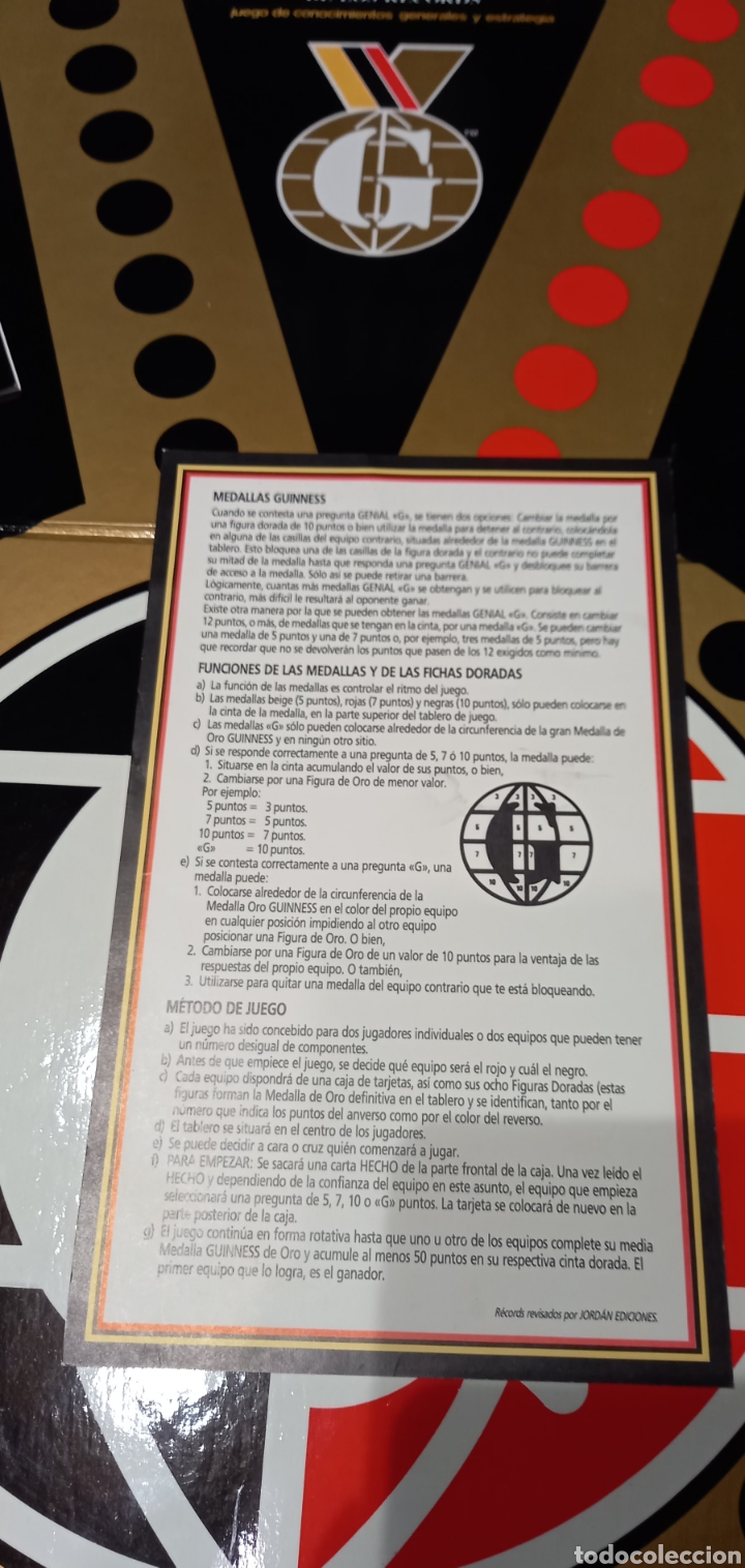 Juegos de mesa: EL JUEGO GUINNESS DE LOS RECORDS - Foto 7