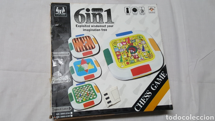 Juegos de mesa: JUEGO 6 IN 1 SIN DADO - Foto 4