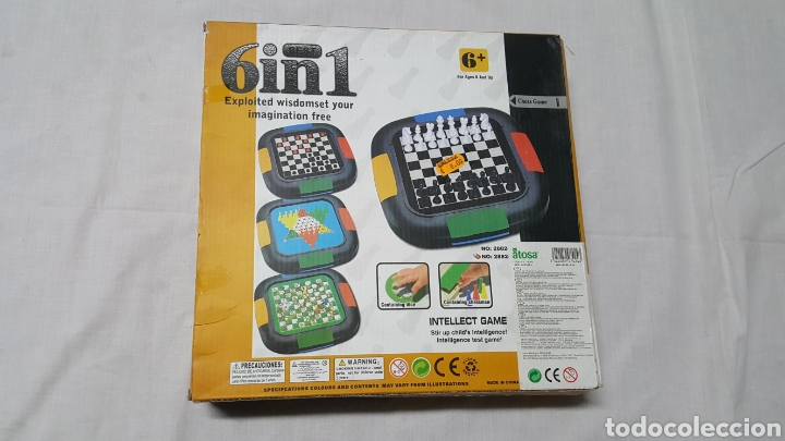 Juegos de mesa: JUEGO 6 IN 1 SIN DADO - Foto 5