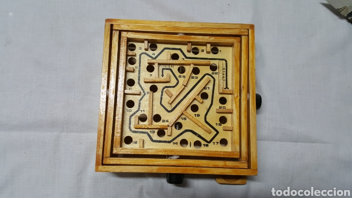 Juegos de mesa: LABERINTO DE MADERA SIN BOLA - Foto 3