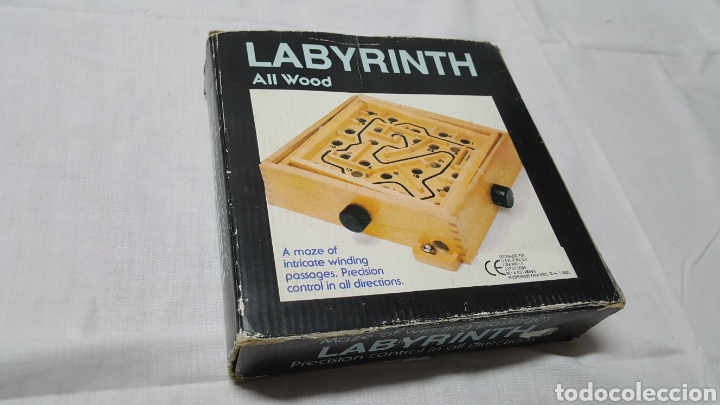 Juegos de mesa: LABERINTO DE MADERA SIN BOLA - Foto 1