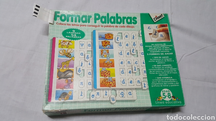 Juegos de mesa: FORMAR PALABRAS DE DISET Ref. 63723 - Foto 2