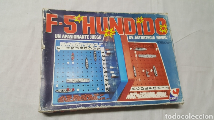 Juegos de mesa: JUEGO F5 HUNDIDO DE CEFA - Foto 2
