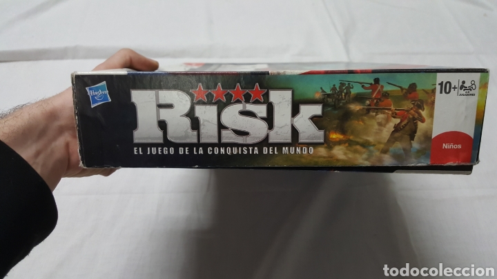 Juegos de mesa: JUEGO RISK DE HASBRO CON INSTRUCCIONES IMPRESAS - Foto 4