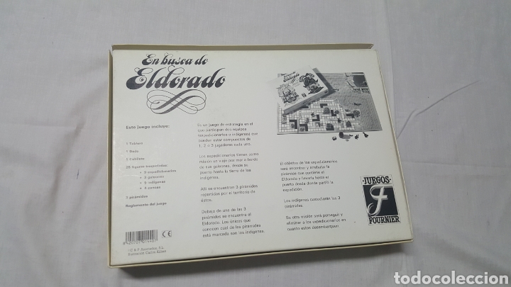 Juegos de mesa: JUEGO EN BUSCA DE ELDORADO DE FOURNIER - Foto 8
