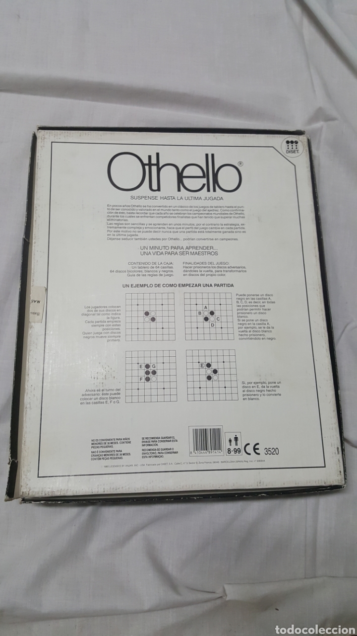 Juegos de mesa: JUEGO OTHELLO DE DISET Ref.3520 - Foto 9