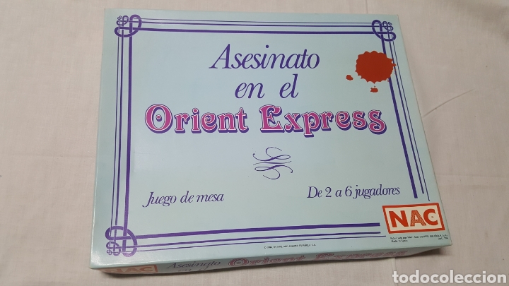 Juegos de mesa: JUEGO ASESINATO EN EL ORIENT EXPRESS DE NAC Ref.108 - Foto 2