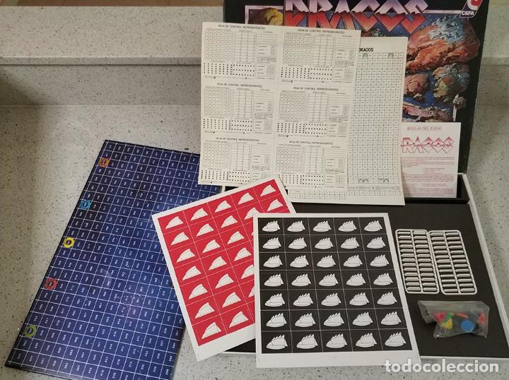 Juegos de mesa: Antiguo juego dracos de cefa completo - Foto 2