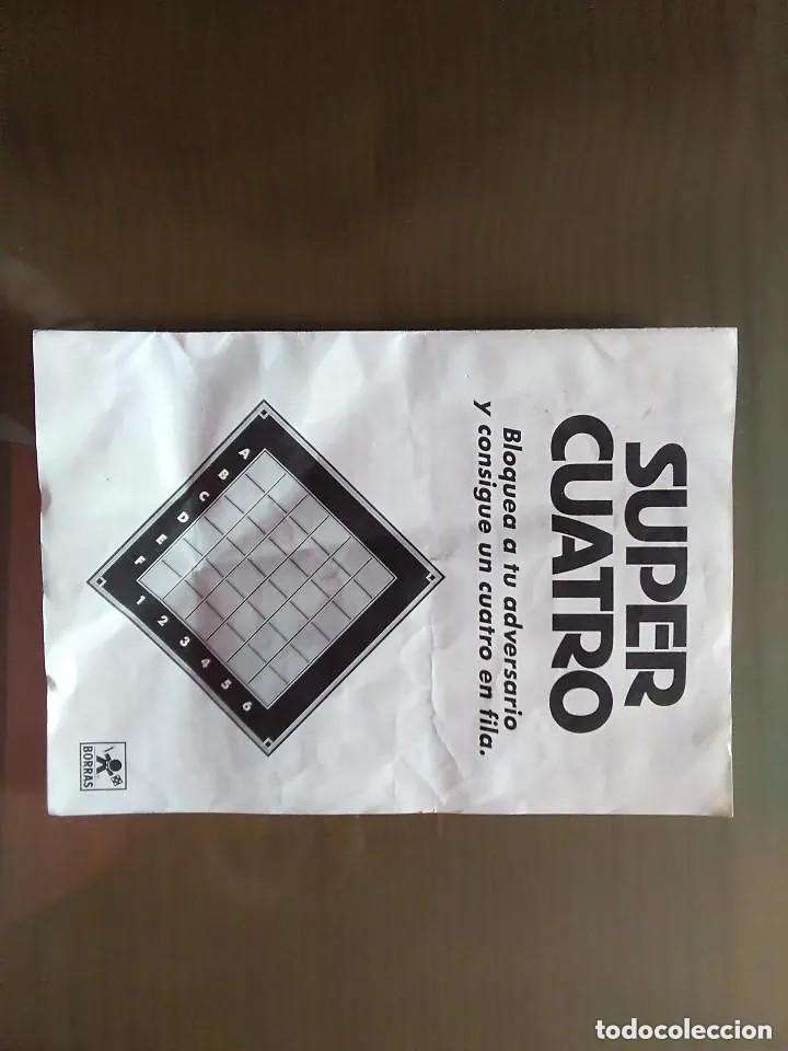 Juegos de mesa: JUEGO DE MESA SUPER CUATRO - Foto 3