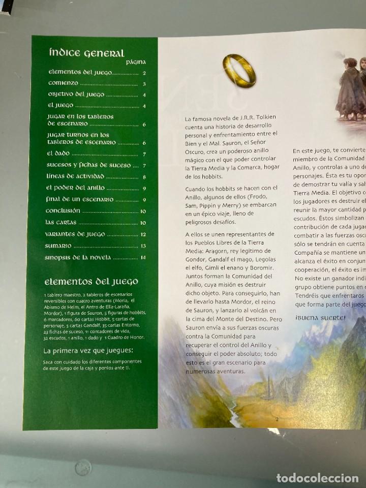 Juegos de mesa: JUEGO DE MESA / EL SE&Ntilde;OR DE LOS ANILLOS / DEVIR / COMPLETO - Foto 10