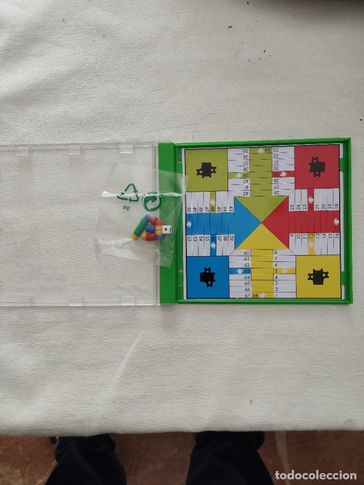 Juegos de mesa: MINI JUEGO DE VIAJE DEL PARCHIS, IMANTADO - Foto 2