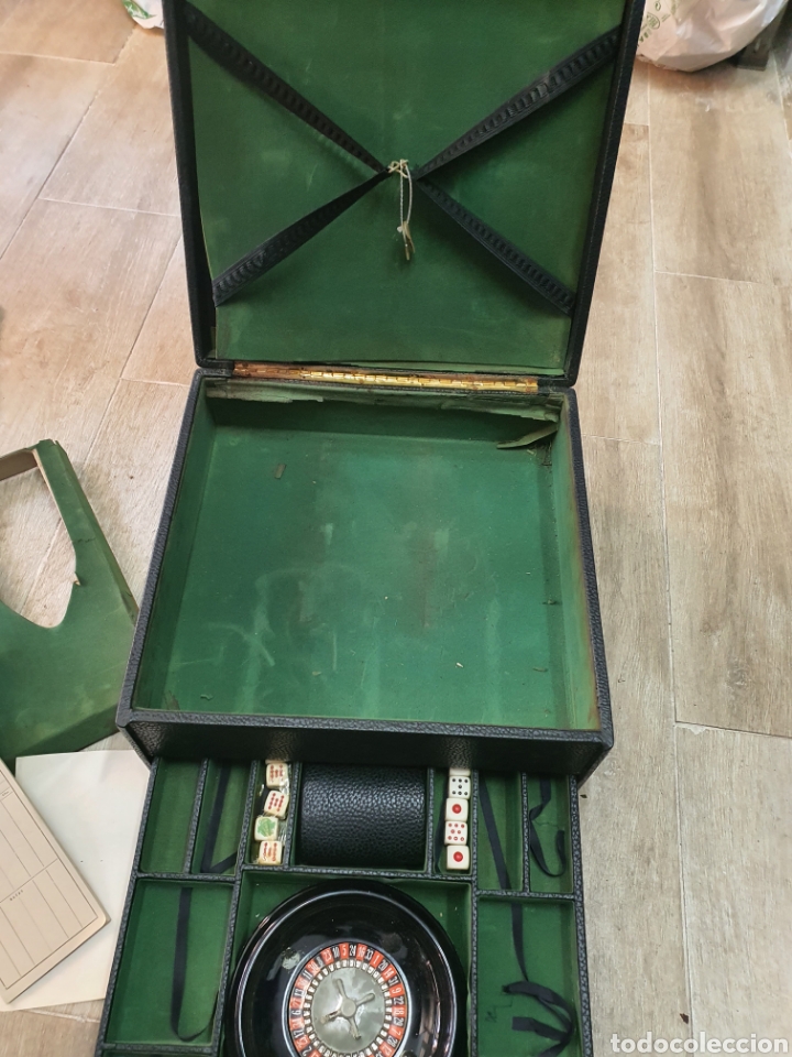 Juegos de mesa: Antiguo juego de casino . - Foto 4