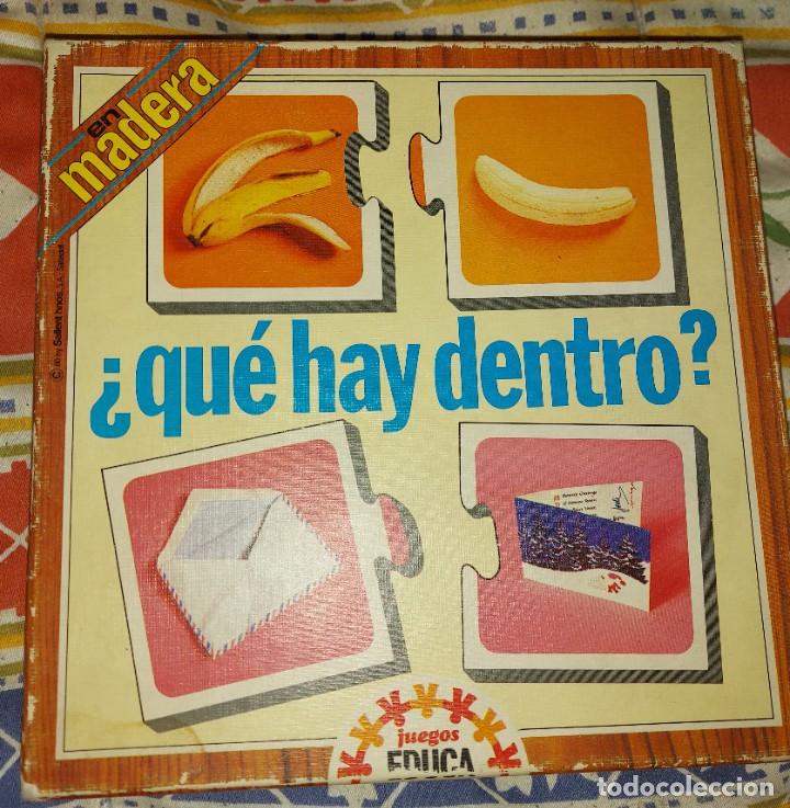 Juegos de mesa: JUEGO DE EDUCA - QUE HAY DENTRO - Foto 1