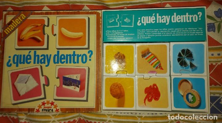 Juegos de mesa: JUEGO DE EDUCA - QUE HAY DENTRO - Foto 2