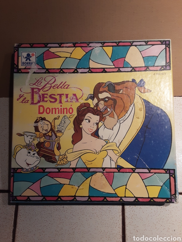 Juegos de mesa: Domino La Bella y la Bestia de Borras - Foto 1