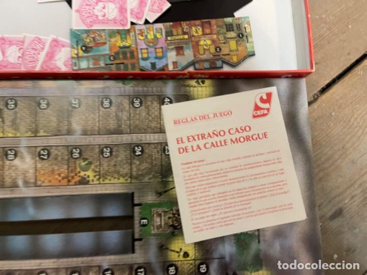 Juegos de mesa: JUEGO DE MESA El extra&ntilde;o caso de la calle morgue de cefa - Foto 8