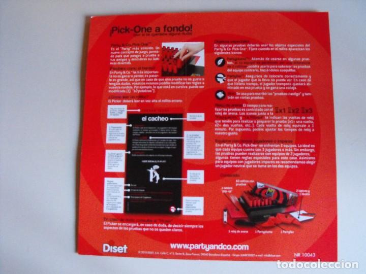 Juegos de mesa: PARTY & CO. Pick-One. de DISET. Completo. - Foto 6